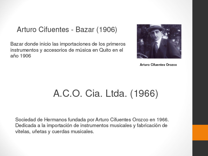 Historia Cifuentes Strings Slide 1