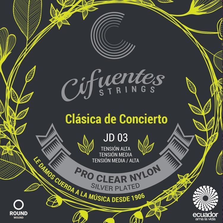 Cuerdas de Guitarra Clásica Profesional